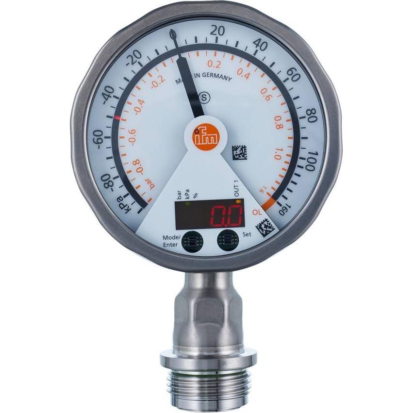 IFM Drucksensor 1 St. PG2739 -100 kPa bis 100 M12 1Öffner 1 Schliesser, Modulo elettronico