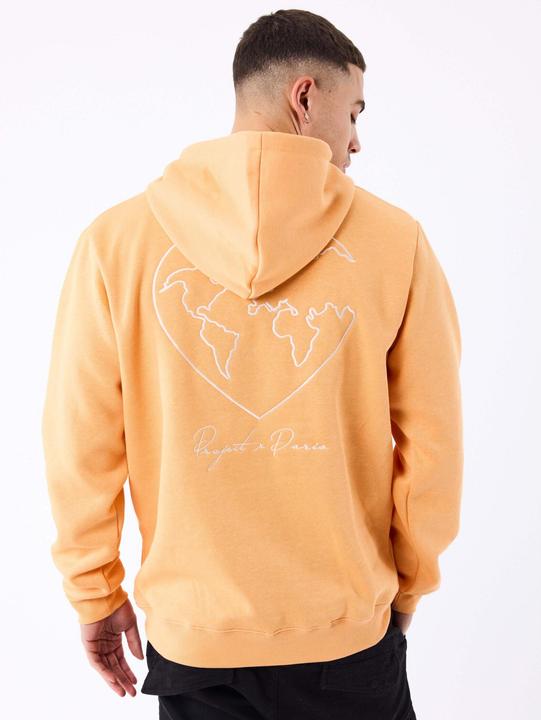 Actual product image Project X Paris Heart World Pattern Hoodie (S)