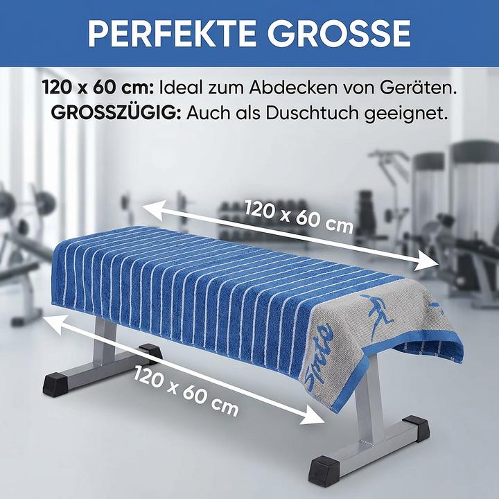 Produktbild Champ Herren Sport-Handtuch (120 x 60 cm)