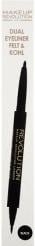 Immagine prodotto Makeup Revolution Fantastico doppio eyeliner in feltro e Kohl (Nero)