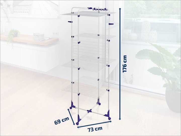 Actual product image Leifheit Tower dryer Classic Tower 450 (45 m)