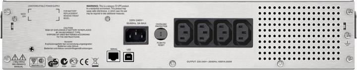Produktbild APC Usv Smc1000i-2u, 1000va/600w (1000 VA, 600 W, Line-Interaktiv USV)