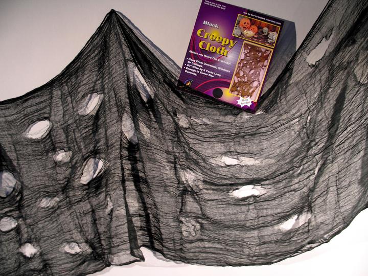 Festartikel Müller Deko-Lumpengewebe Halloween Dekoration (1 Stück)