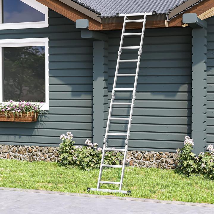 Actual product image Songmics Caroline (Multi-purpose ladder, Stile, Scaffolding, 344 cm)