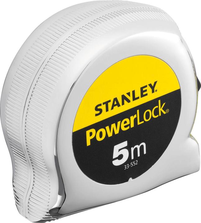 Actual product image Stanley Tape dimensions POWERLOCK 5 mx 19 mm ABS (5 m)