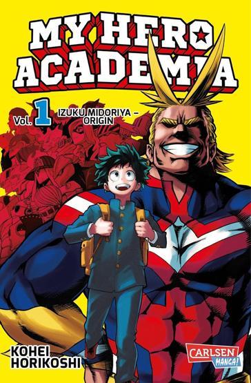 My Hero Academia, Band 1 (German, Kohei Horikoshi, 2016)