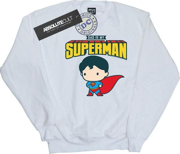 Immagine prodotto Superman My Dad Is My Hero Felpa Ragazze (140, 146)