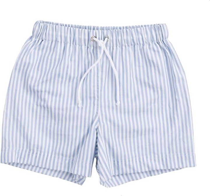 Blue White Striped