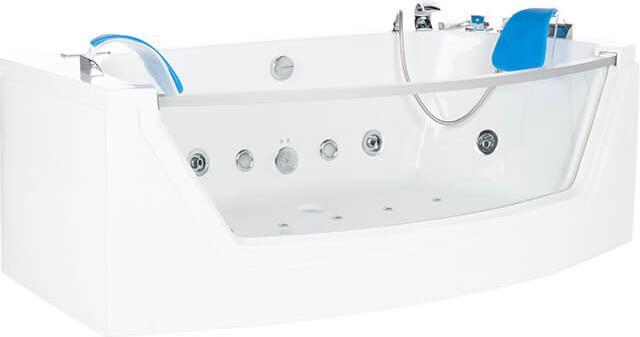 Actual product image Home Deluxe Whirlpool bath with LED light therapy NAUTICA M - 175x85cm (130 l, 85 cm, 175 cm)