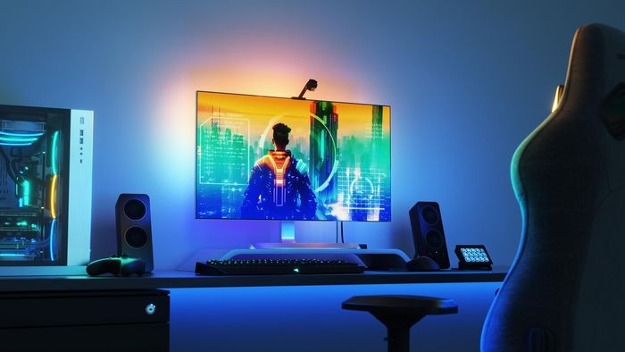 Immagine prodotto Nanoleaf Kit telecamera a specchio con schermo 4D (RGBW, 165.10 cm, Interno)