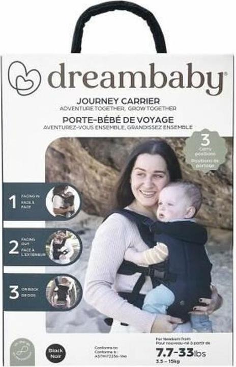 Productafbeelding Dreambaby Babytrage Babytrage Journey Schwarz