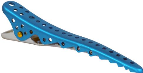 Produktbild Y.S. Park Shark Clips aquablau 2 Stk. 106 mm (2 Stk.)