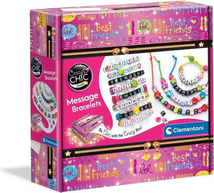 Actual product image Clementoni Message Bracelets Hobbies & Professions Unisex Bangle