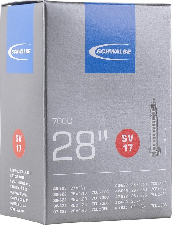 Actual product image Schwalbe Sv17 (Presta (SV), 28", 40 mm)