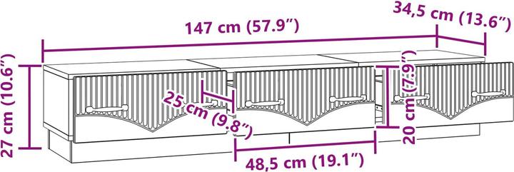 Produktbild vidaXL Unterhaltungszentren