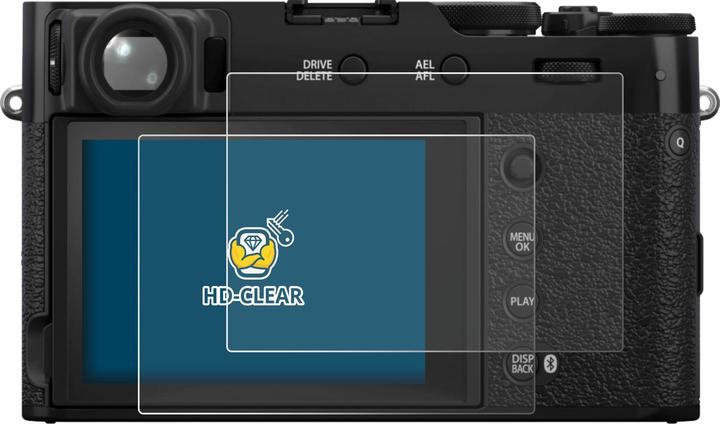 Brotect Pellicola Protettiva Per Fujifilm X-T5 (2 Pezzi) | Trasparente HD, Anti-impronte, Anti-graffio | Made In Germany | Protezione Schermo Per Fotocamera - 4