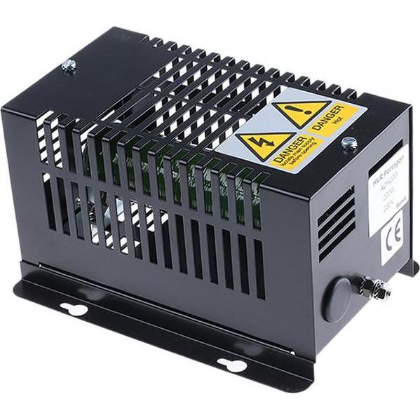Rs Pro Schaltschrank-Heizung, 200W, 230V ac x 200m, Serverschrank Zubehör, Schwarz