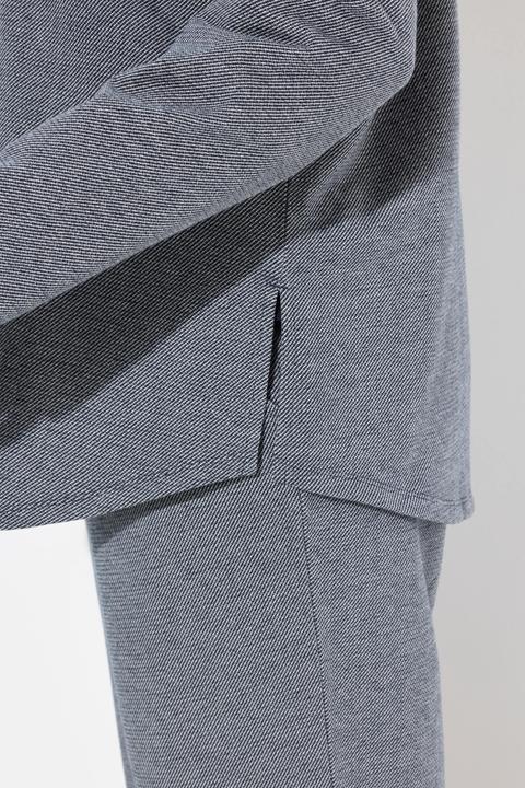 Actual product image Ulla Popken Eco Cotton Sweat Shacket (60)