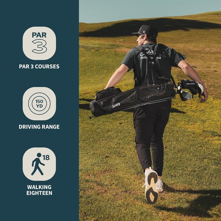 Actual product image Sunday Golf Loma Bag XL