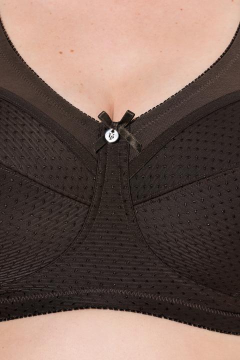 Produktbild Ulla Popken Entlastungs-BH, Struktur, ohne Bügel, Cup C - H (95 C)