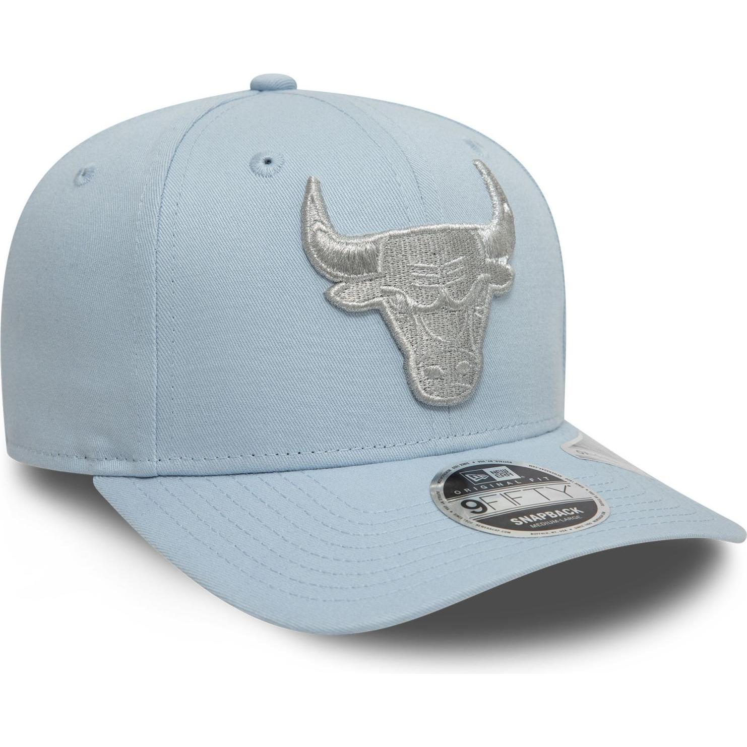 New Era, Herren, Cap, 9Fifty Original Snapback Cap Chicago Bulls - M/L, Blau, (M)