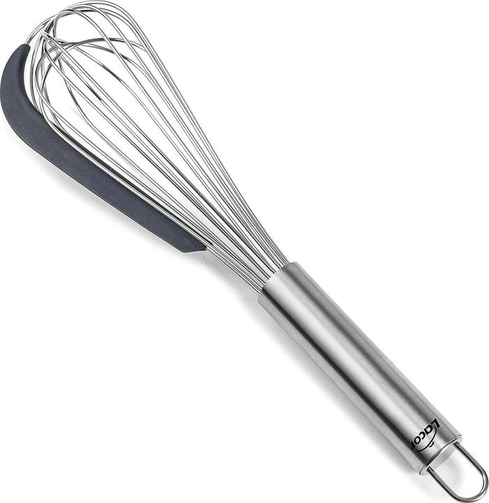 Lacor Schwingbesen mit Silikonschaber 32cm