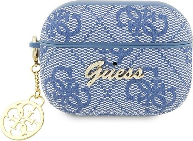 Produktbild Guess 4G Charms Collection Case für Apple Airpods Pro 2 - blue (Kopfhörer Tasche)