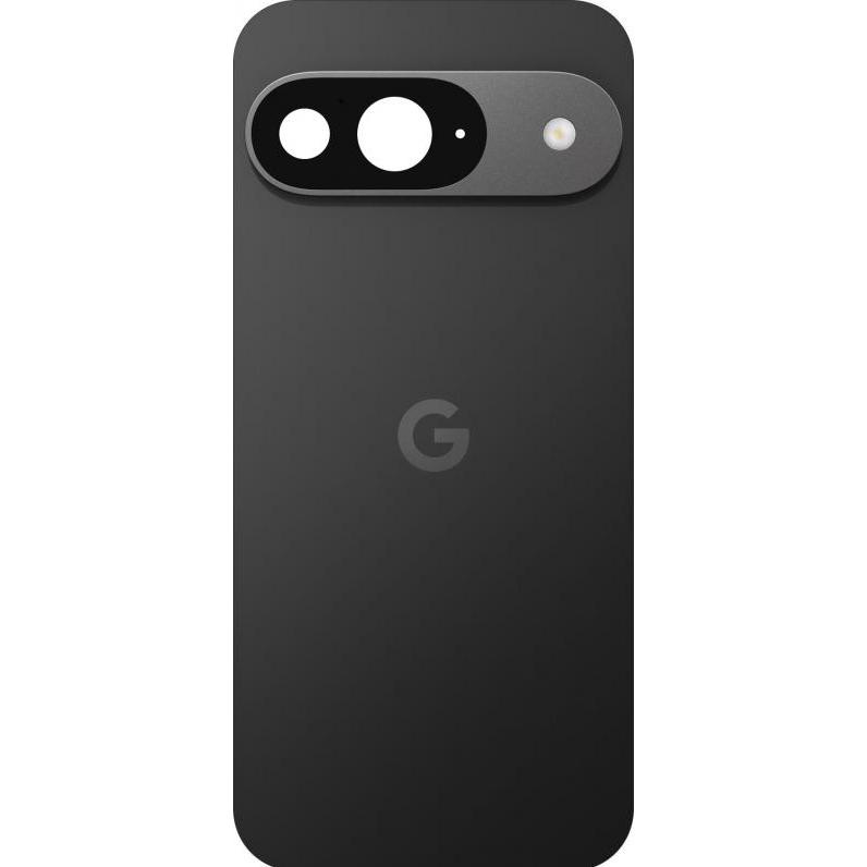 Google Akkudeckel fur Pixel 9, Obsidian Black, Mobilgerät Ersatzteile