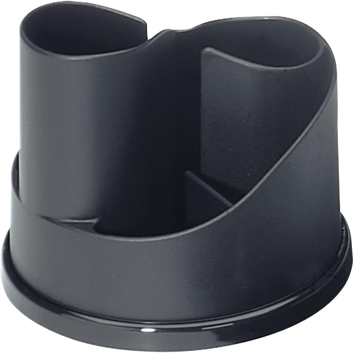 Ecobra, Schreibtisch Accessoire, Schreibtisch-Organizer TAICHI schwarz, Ø x H: 110 x 130 mm