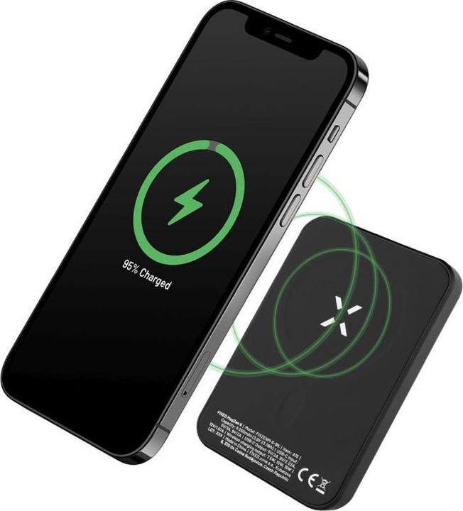Produktbild Fixed MagZen, 6 000 mAh, Black (6000 mAh, 20 W, 23.10 Wh)