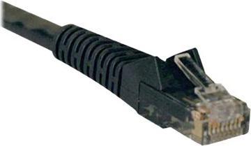Produktbild Eaton Cat6 Gigabit Snagless Molded UTP Ethernet Cable RJ45 M/M Black 50ft. 15,24m (UTP, CAT6, 15.24 m)