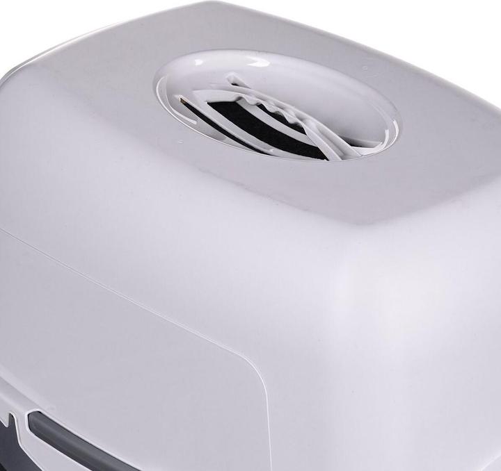 Actual product image Diamentiq kuweta BAILA jasnoszary/ciemnoszary - kuweta dla kota (Cat litter tray open)