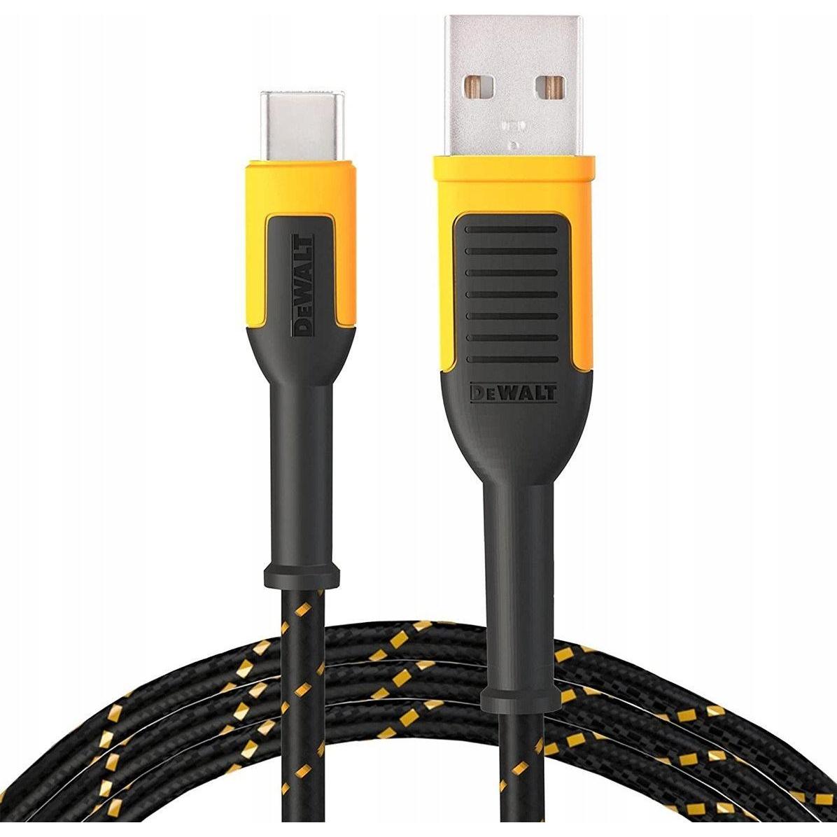 DeWalt Kabel USB USB-A - USB-C 1.2 m Czarny (DXMA131-1361-DWG) (1.20 m), Cavo USB