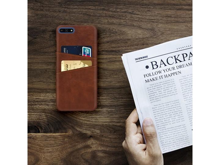Produktbild Screenguard Honor View 20 CardCaddy Leder Backcase mit Kartenfächern (Honor View 20)