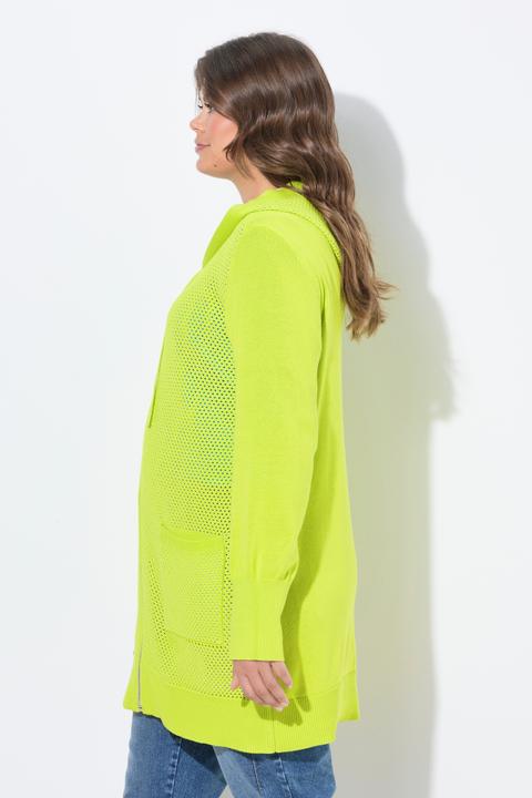 Produktbild Laurasøn Strickjacke mit Reissverschluss, Kapuze, Langarm (44, 46)