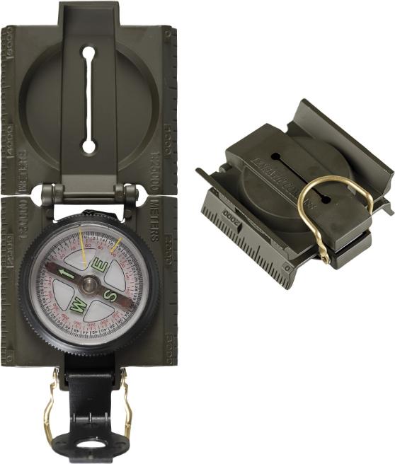 Actual product image Mil-tec Kompas Busola US Metal z podświetleniem