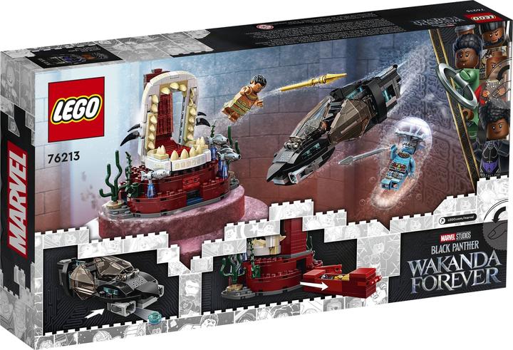 Produktbild LEGO König Namors Thronsaal (76213, LEGO Marvel)