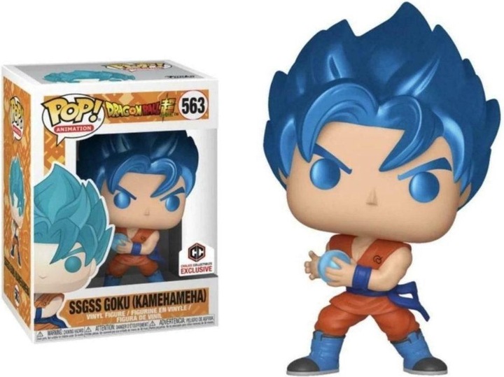 Actual product image Funko Pop! Dragon Ball Super - SSGSS Goku (Kamehameha) 563