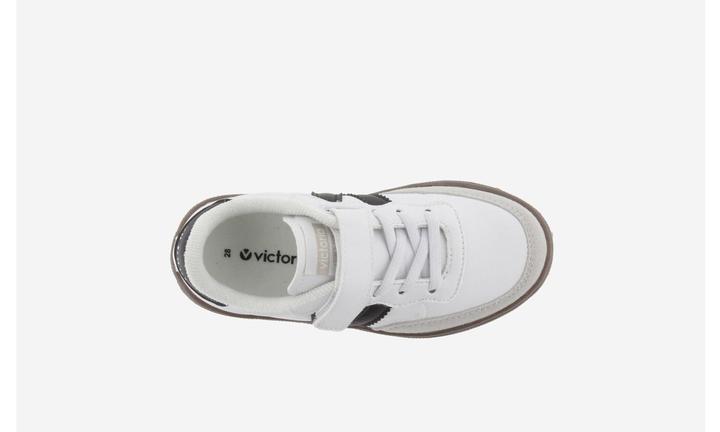 Image du produit Victoria baskets bébé oslo efecto piel blanches (26)