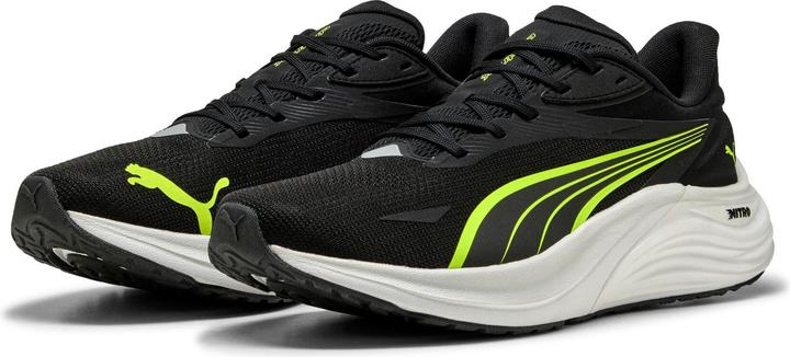 PUMA Black-Yellow Alert-Feather Gray