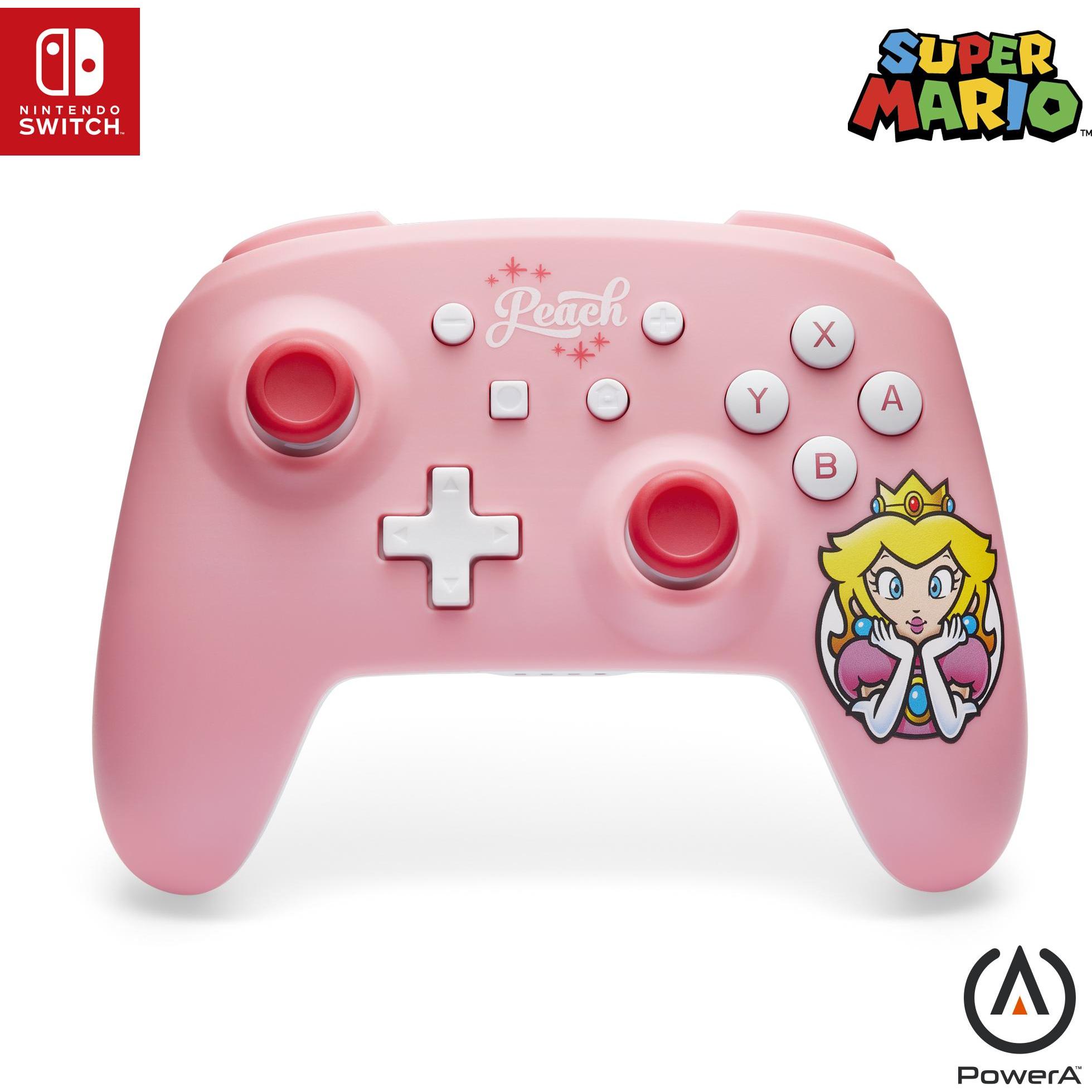 PowerA Wireless Controller (Switch, Switch Lite, Switch OLED), Gaming Controller, Pink