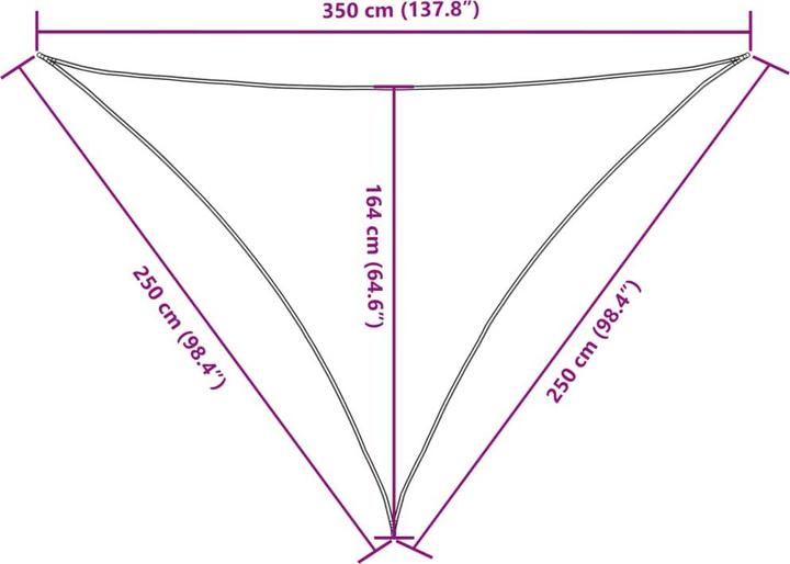 Actual product image VidaXL Darius (250 x 250 x 350 cm)
