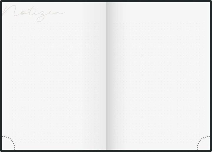 Image du produit Ridoide rido idé Wochenagenda Design Line, Shadows Grafisch, 2026, Grau (A5, 1 semaine / 2 pages)