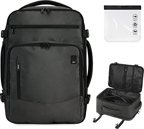 Actual product image Only-Bags.Store Backpack 45 x 36 x 20 cm for Ryanair aeroplane travel backpack hand luggage laptop daypacks PET