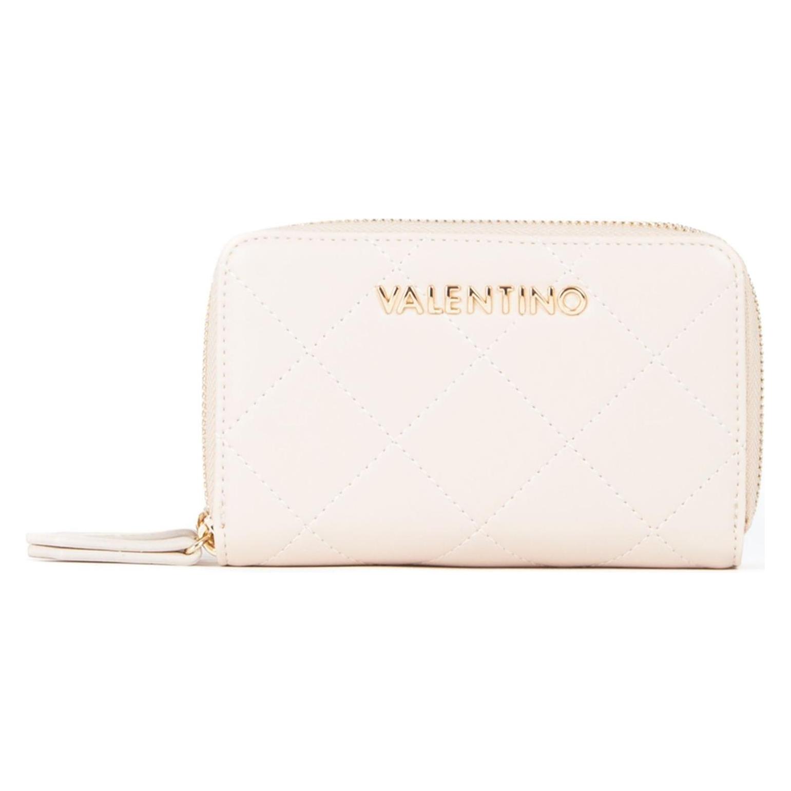 Valentino, Damen, Portemonnaie, Nur Re Zip Around Wallet, Beige
