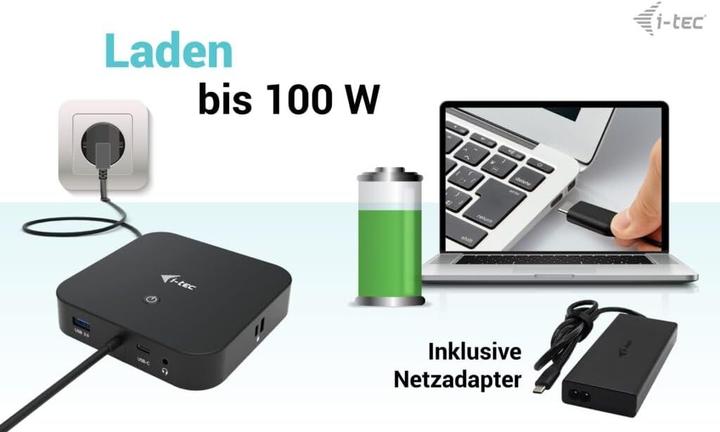 Productafbeelding i-tec C31HDMIDPDOCKPD100 (USB-C, 5 ports)
