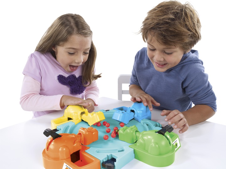 Actual product image Hasbro Gaming Hippo flip (German)