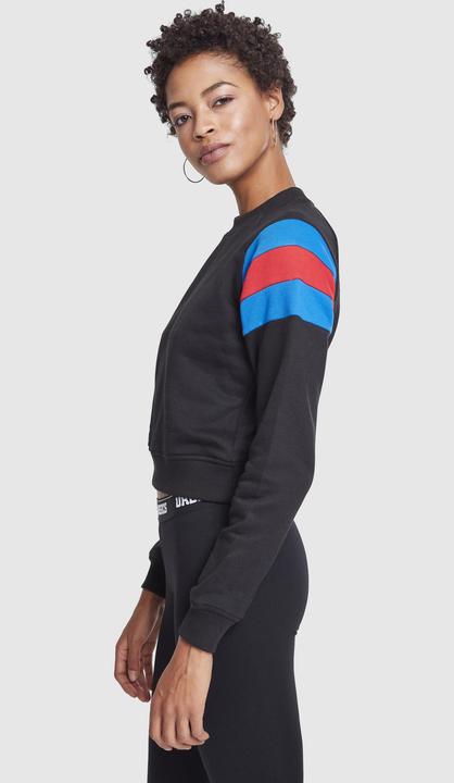 Produktbild Urban Classics Ladies Sleeve Stripe Crew (5XL)