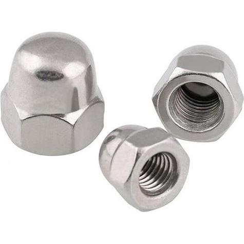 Haushalt, Muttern + Unterlegscheiben, NUT DIN1587 M10 ZN 4PCS