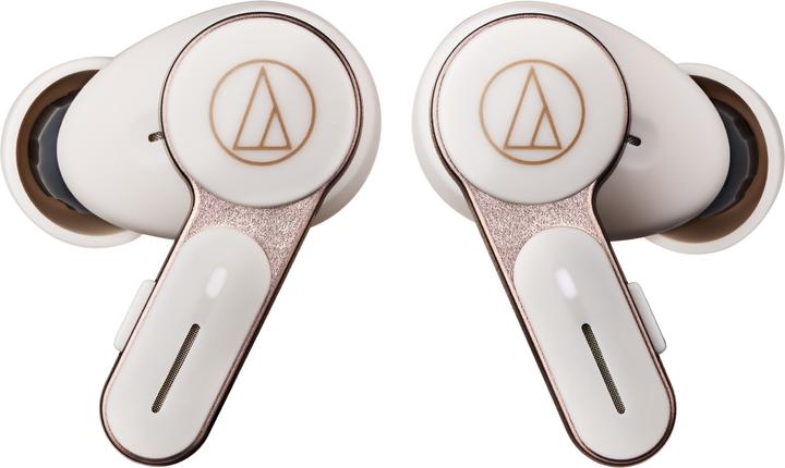 Actual product image Audio-Technica Kompiuterio kolonėlės WIRELESS EARBUDS ATH-TWX7 Baltas (ANC, 6.50 h, Wireless)